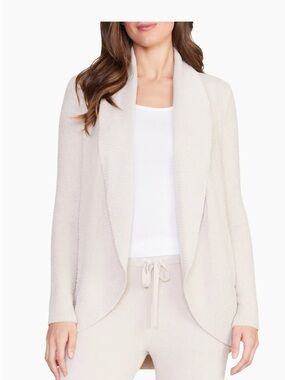 Barefoot Dreams Cozy Chic Lite Cream Cardigan